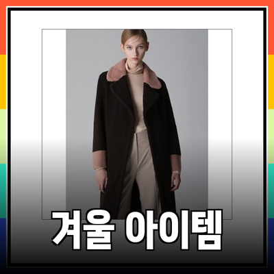 리스트의 매력적인 겨울 아이템