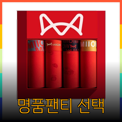 명품팬티: 스타일과 편안함을 겸비한 선택