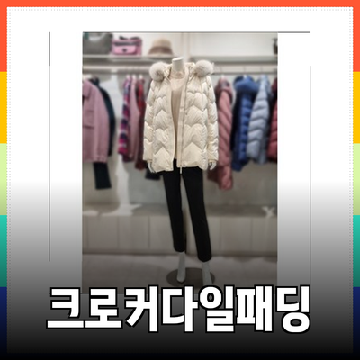 크로커다일패딩의 매력