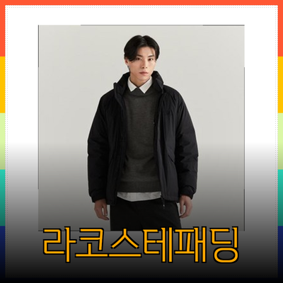 겨울을 따뜻하게! 라코스테패딩 추천 제품 소개