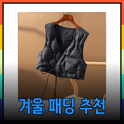 에고이스트를 위한 완벽한 겨울 패딩 추천